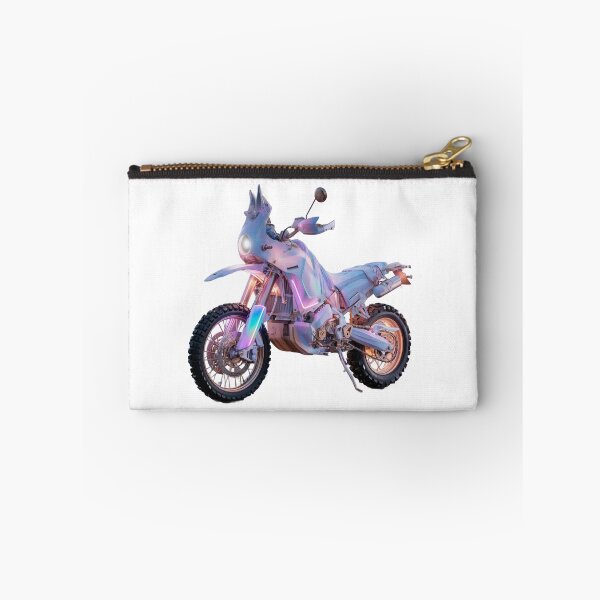 Item preview, Unicorn Ride – Iridescent Adventure Motorcycle Art designed and sold by MotoBites.