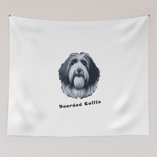 Item preview, Bearded Collie Sticker11 designed and sold by duyenlephien.
