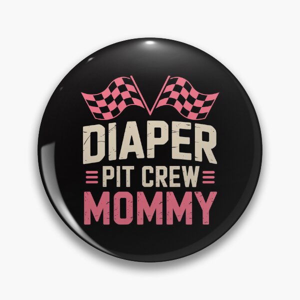 Item preview, Diaper Pit Crew Mommy Future Momma Bear Gift designed and sold by CareTopping.
