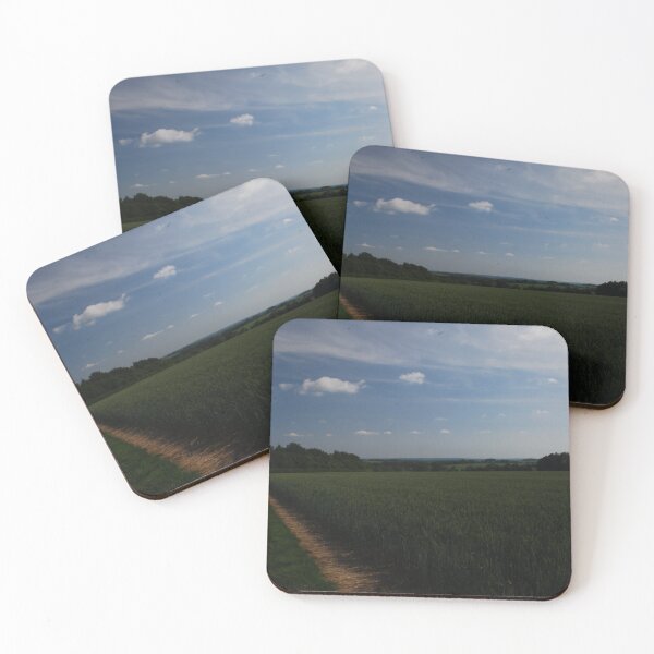Item preview, Shadowed Path Through Fields designed and sold by Prints&Pics.