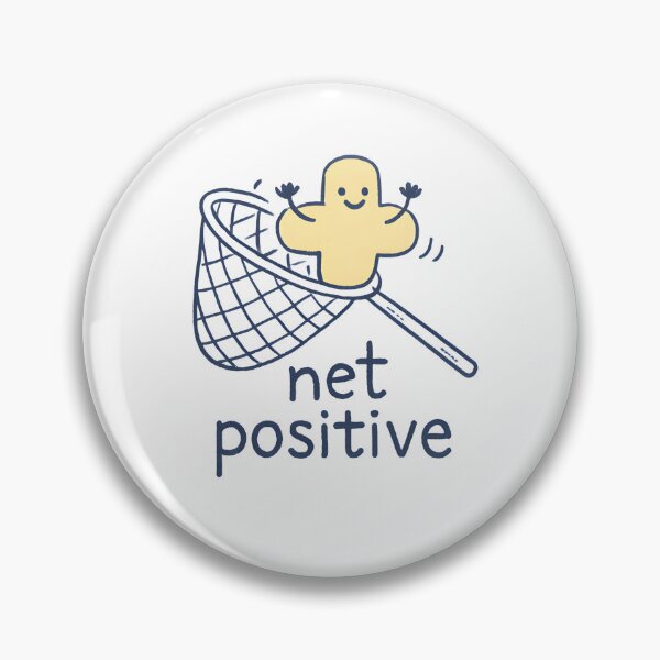 Item preview, Net Positive designed and sold by SignumShop.