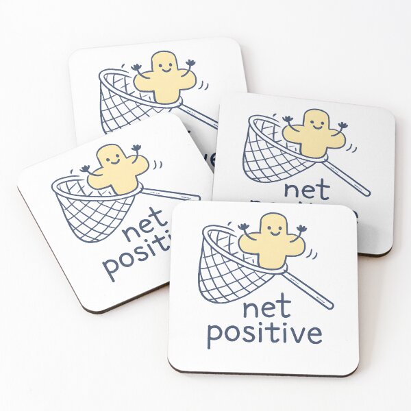 Item preview, Net Positive designed and sold by SignumShop.