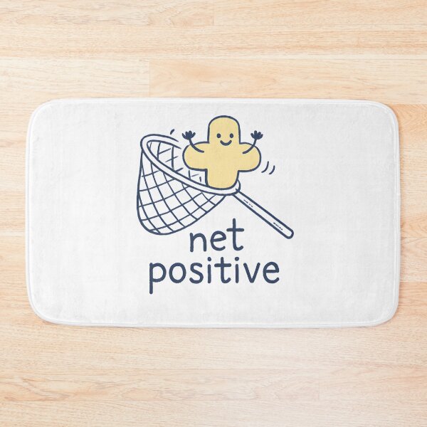 Item preview, Net Positive designed and sold by SignumShop.