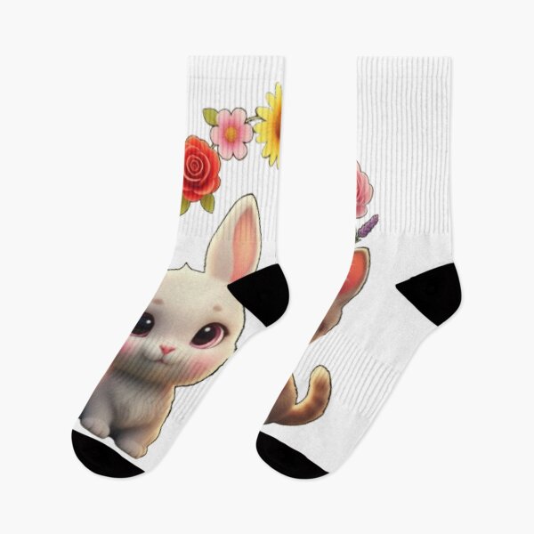 Item preview, Flowers, rabbits and cats designed and sold by PP&RAINBOW SHOP.