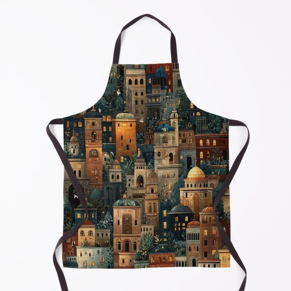 Item preview, Whispering City – Dreamlike Architectural Pattern designed and sold by casualnature.