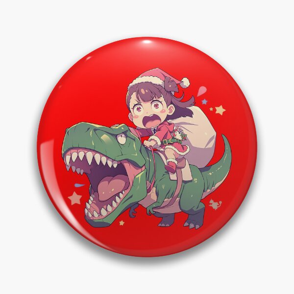 Item preview, Elias Ainsworth The Ancient Magus Bride Anime Riding Christmas Dinosaur T-Rex Santa Claus designed and sold by TorbenKuhano.
