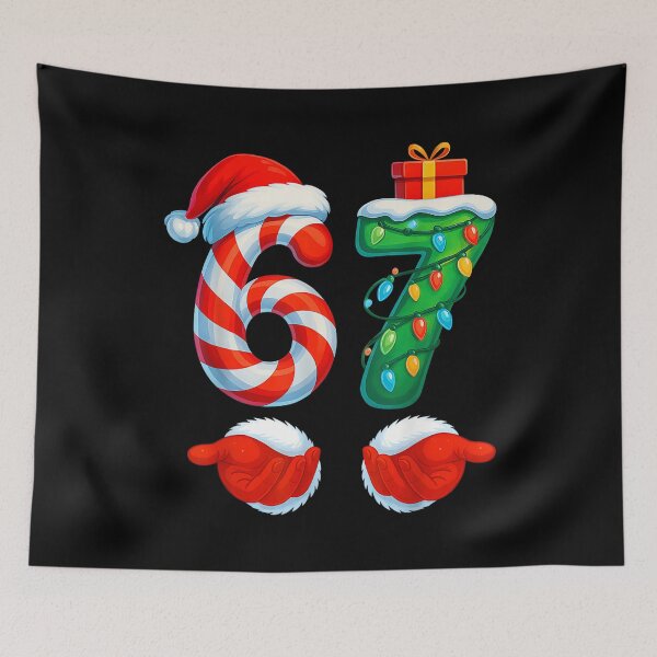 Item preview, Funny 67 Christmas 6 7 Six Seven Meme Kids Men Boys Girls designed and sold by tystock.