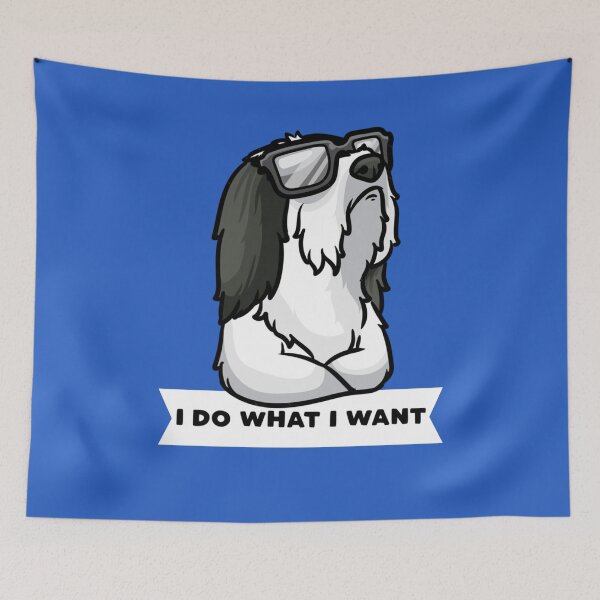 Item preview, Bearded Collie Stubborn Dog Beardie   designed and sold by duyenlephien.