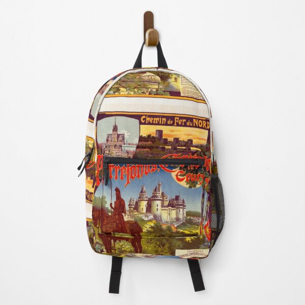 Item preview, Vintage Travel Poster | Pierrefonds Compiègne & Coucy | Art Nouveau Style | Medieval Architecture | Railways France designed and sold by artofuniverse.