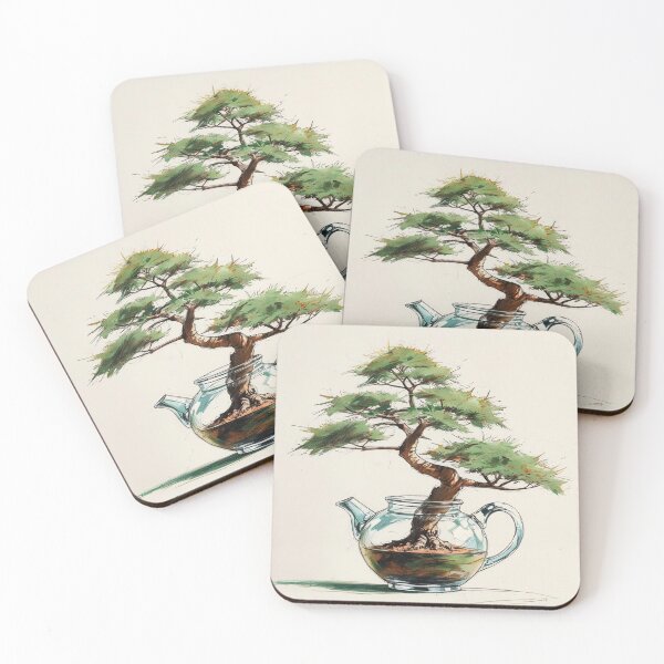 Item preview, Bonsai Teapot designed and sold by Those Stickers.