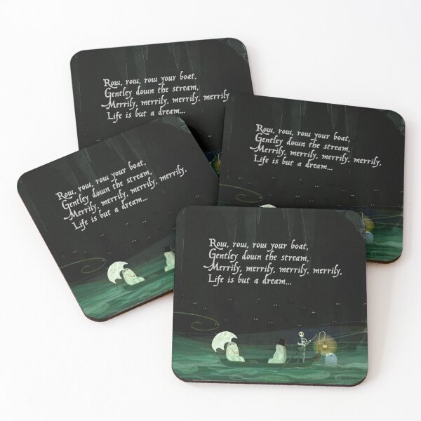 Item preview, Row, Row ,Row Your Boat (with text) designed and sold by katherineblower.