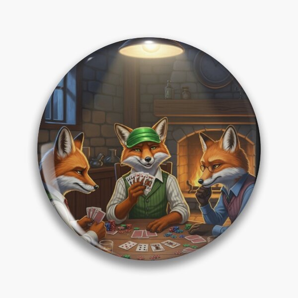 Item preview, Woodland Card Sharks designed and sold by FoxVibes.