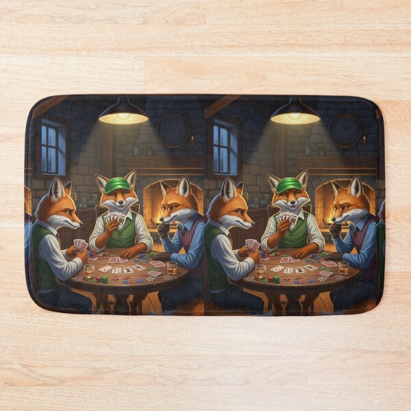 Item preview, Woodland Card Sharks designed and sold by FoxVibes.