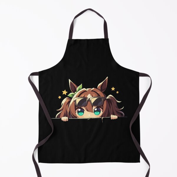 Item preview, Taiki Shuttle Uma Musume Pretty Derby Chibi Peeking Anime designed and sold by TorbenKuhano.