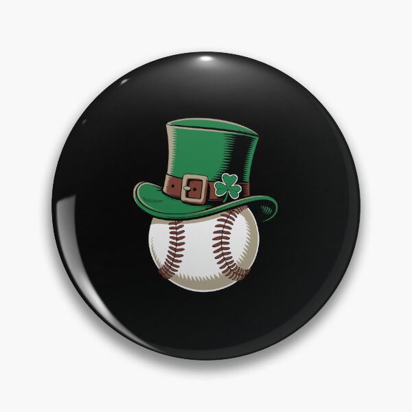 Item preview, Baseball with Leprechaun Hat designed and sold by jkrphoto.
