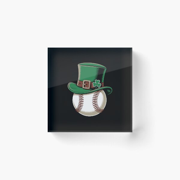 Item preview, Baseball with Leprechaun Hat designed and sold by jkrphoto.