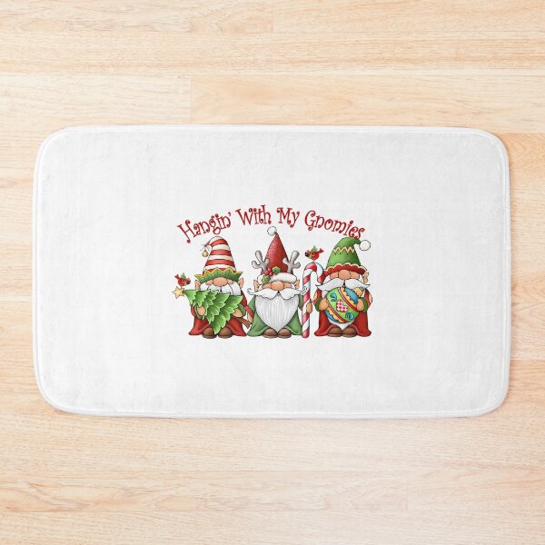 Item preview, With Vintage Holiday Happy Hangin Funny Quote My Gnomies designed and sold by Rackaam777Art.