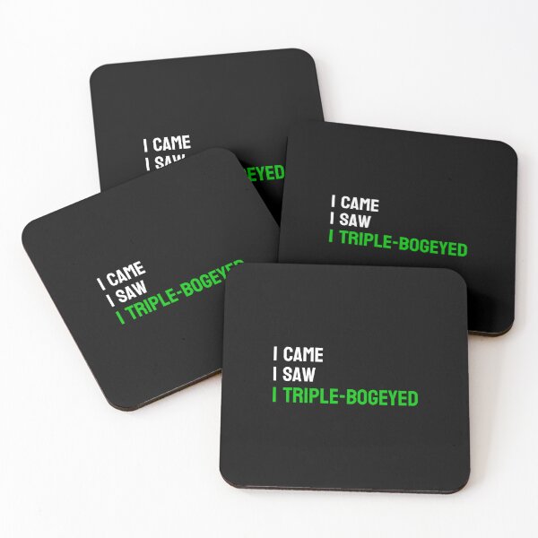 Item preview, I Came I Saw I Triple-Bogeyed | Funny Golf Quote Design designed and sold by P&B Digital Art.