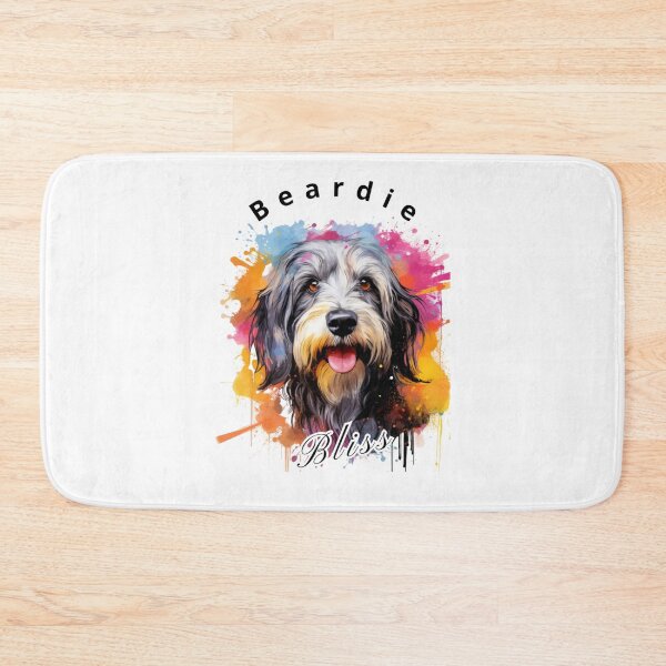 Item preview, Beardie Bliss - Cute Bearded Collie Sticker designed and sold by duyenlephien.