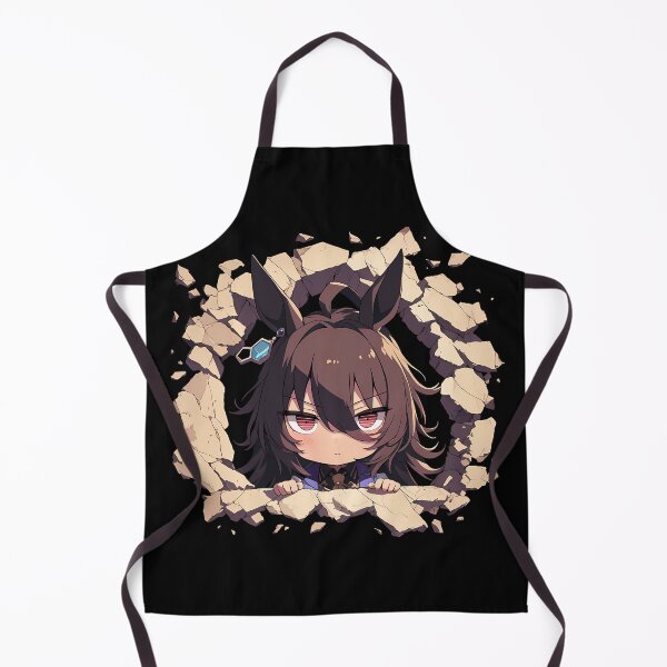 Item preview, Agnes Tachyon Uma Musume Pretty Derby Chibi Peeking Anime designed and sold by TorbenKuhano.
