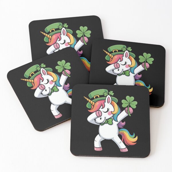 Item preview, st patrick's unicorn designed and sold by jkrphoto.