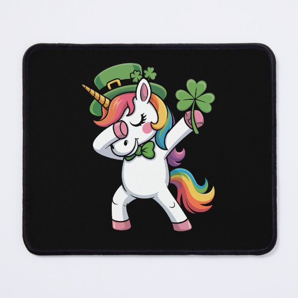 Item preview, st patrick's unicorn designed and sold by jkrphoto.