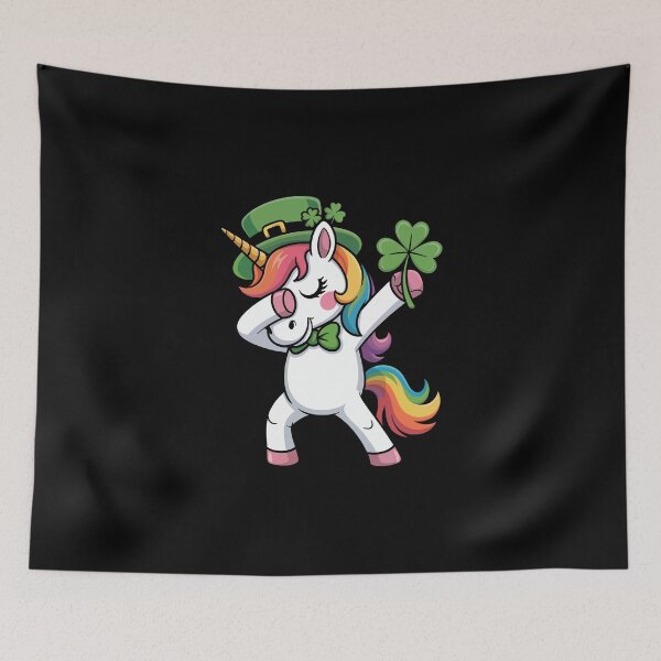 Item preview, st patrick's unicorn designed and sold by jkrphoto.