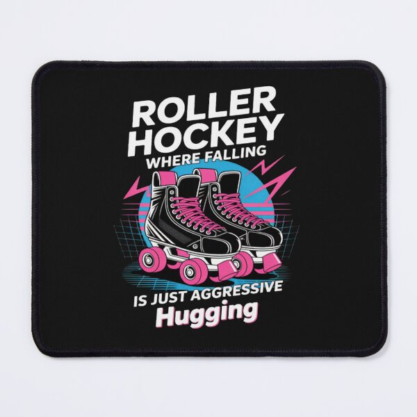 Item preview, Roller hockey where falling is just aggressive hugging Skate designed and sold by JenniferRudol.