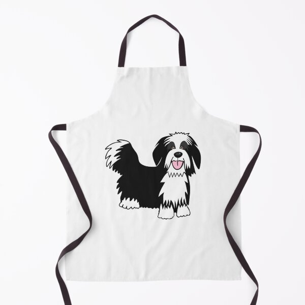 Item preview, Cartoon Black Bearded Collie Sticker designed and sold by duyenlephien.