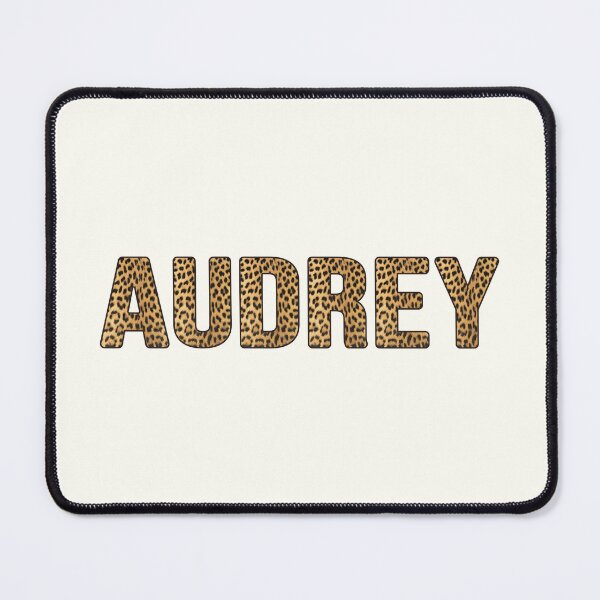 Item preview, Audrey Name Leopard Print designed and sold by Jeallan Designs.