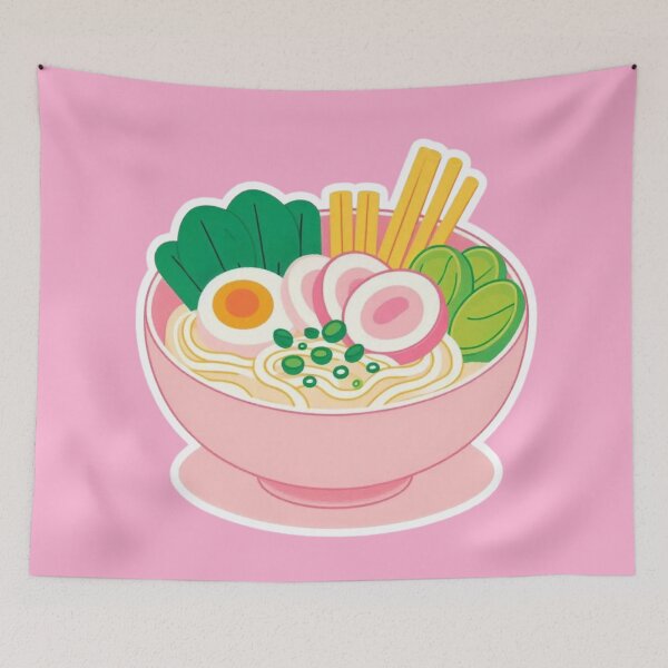 Item preview, Cute Kawaii Ramen Bowl – Adorable Anime Manga Noodle Lover Design designed and sold by Sugar Wisdom .
