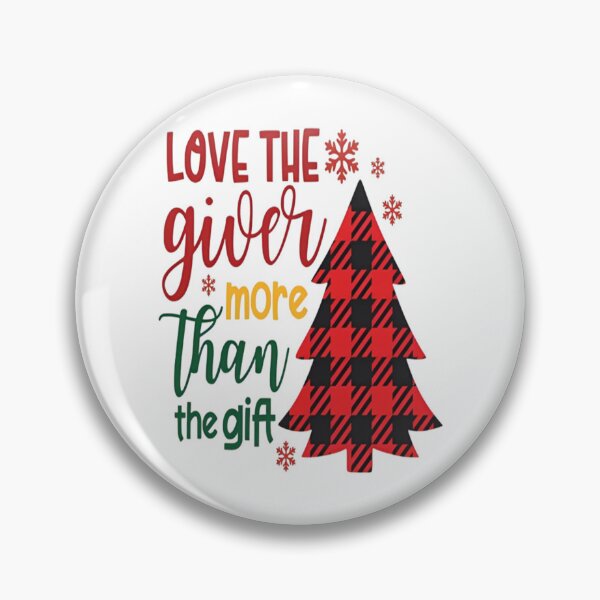 Item preview, Love The Giver More Than The Gift, Merry Christmas Santa Joyful Believe Mistletoe Blessing Friends Snow Noel Winter, Xmas designed and sold by tystock.