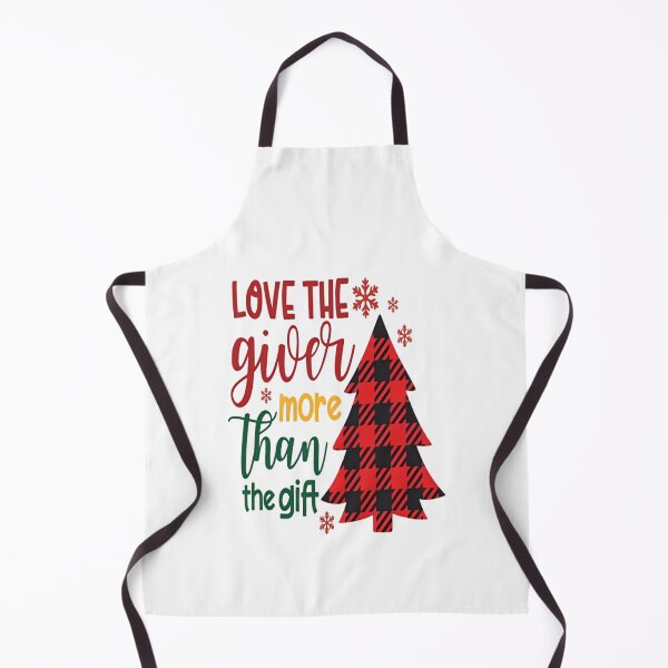 Item preview, Love The Giver More Than The Gift, Merry Christmas Santa Joyful Believe Mistletoe Blessing Friends Snow Noel Winter, Xmas designed and sold by tystock.