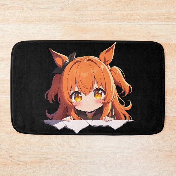 Item preview, Mayano Top Gun Uma Musume Pretty Derby Chibi Peeking Anime designed and sold by TorbenKuhano.