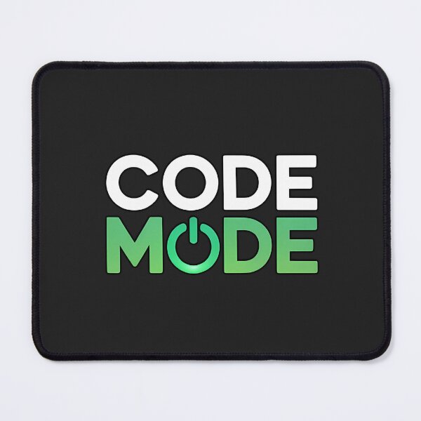 Item preview, CODE MODE – Minimal Neon Green Programmer Design designed and sold by Glam-Spot.
