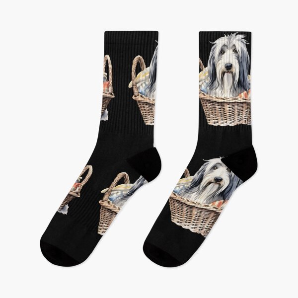 Item preview, Cute Bearded Collie In The Wash Sticker designed and sold by duyenlephien.