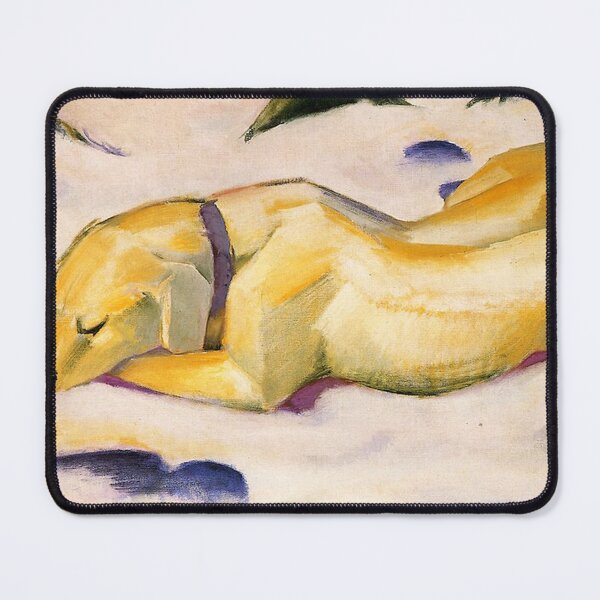 Item preview, Lying Dog in the Snow designed and sold by tomorrowsart.
