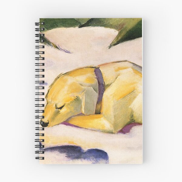 Item preview, Lying Dog in the Snow designed and sold by tomorrowsart.