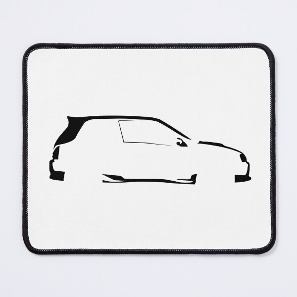 Item preview, Starlet Glanza V EP91 Minimalist Car Silhouette (Black) designed and sold by FearnCreative.