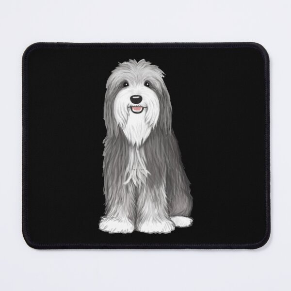 Item preview, Cute Bearded Collie Cartoon Dog Sticker designed and sold by duyenlephien.