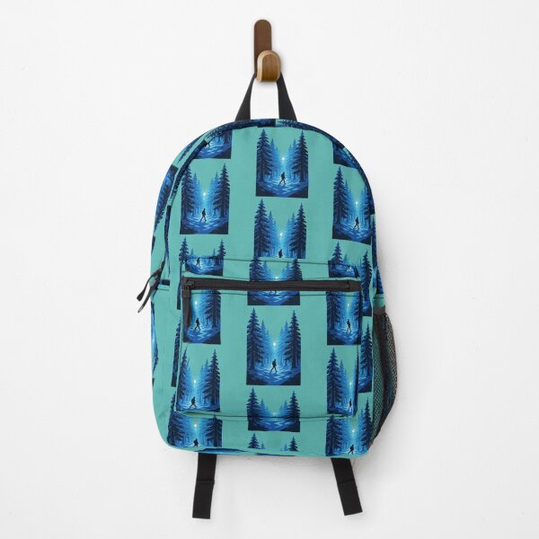 Item preview, Winter Forest Walk — Deep Blue Trail Through the Woods designed and sold by BROHLine Studio.