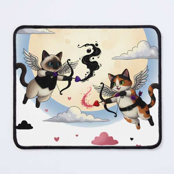Item preview, Chaos & Cuddles Cupid Cats | Feline Archers of Affection designed and sold by meesub.