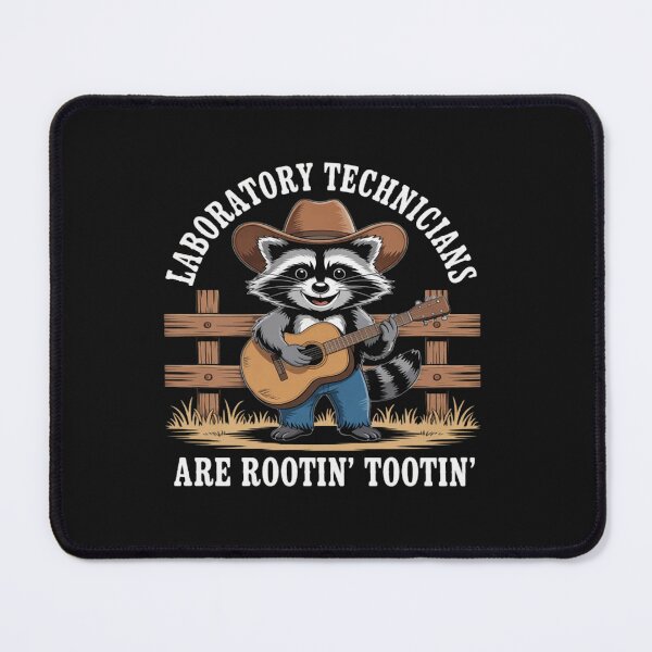 Item preview, Rootin Tootin Laboratory Tech Retirement Raccoon designed and sold by JenniferRudol.
