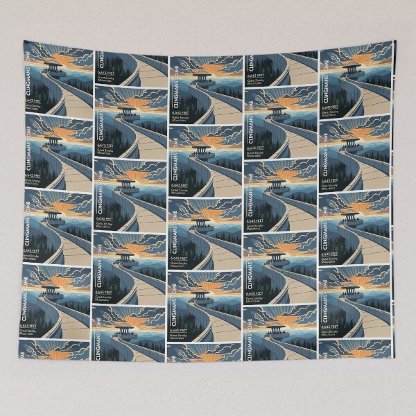 Item preview, Clingmans Dome Observation Tower, Great Smoky Mountains designed and sold by Digital Dreams Arts.