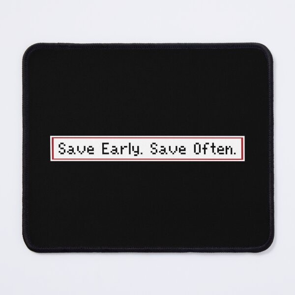 Item preview, Save Early. Save Often. designed and sold by Lion & Lantern Designs.