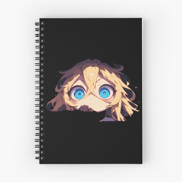 Item preview, Rachel Gardner Angels Of Death Chibi Peeking Anime designed and sold by TorbenKuhano.