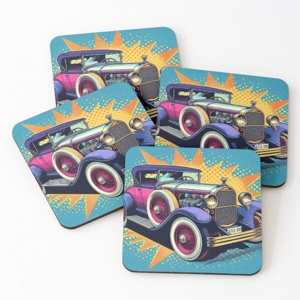 Item preview, "Colorful Classic Ride with Retro Vibes" designed and sold by Dogandesighn.