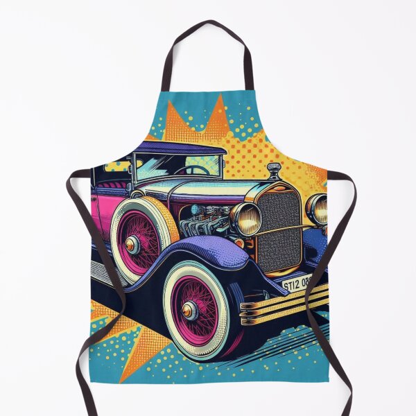 Item preview, "Colorful Classic Ride with Retro Vibes" designed and sold by Dogandesighn.