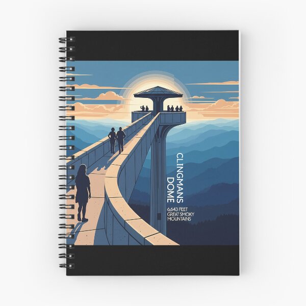 Item preview, Clingmans Dome Observation Tower - Great Smoky Mountains designed and sold by Digital Dreams Arts.