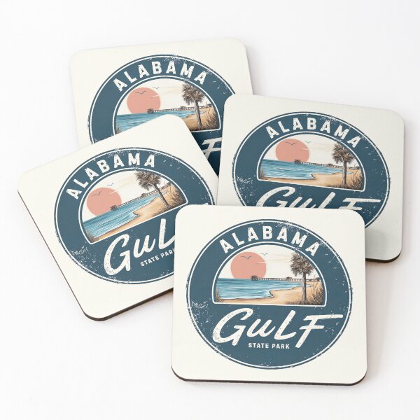 Item preview, Gulf State Park - Alabama  designed and sold by GoodOldVintage.
